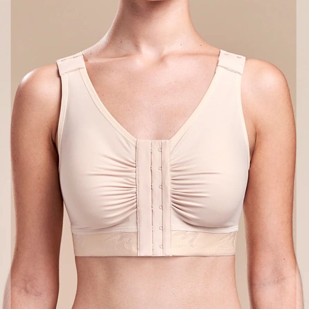 Marena Flex Fit Shirred Front Recovery Bra size 42/44